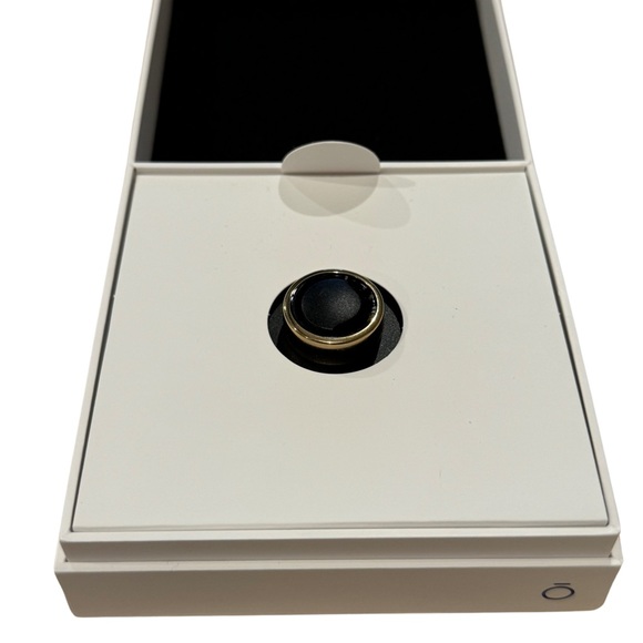 Oura Ring Gen3 Horizon Gold US6 Set - Picture 3 of 5